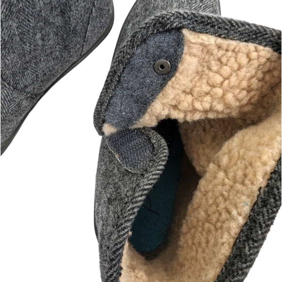 Blowfish Grey Faux Fur Lined Booties - Picture 7 of 10